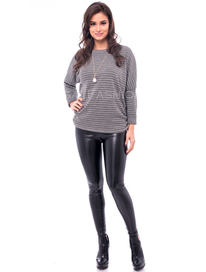 Bluza dama cu imprimeu b2432